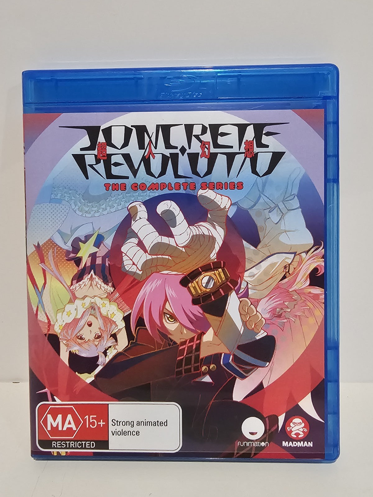 Concrete Revolutio: Eps 1-24 | Complete Series (Blu-ray, 2015) - Funimation Dvd Box Set Retro Exchange Australia