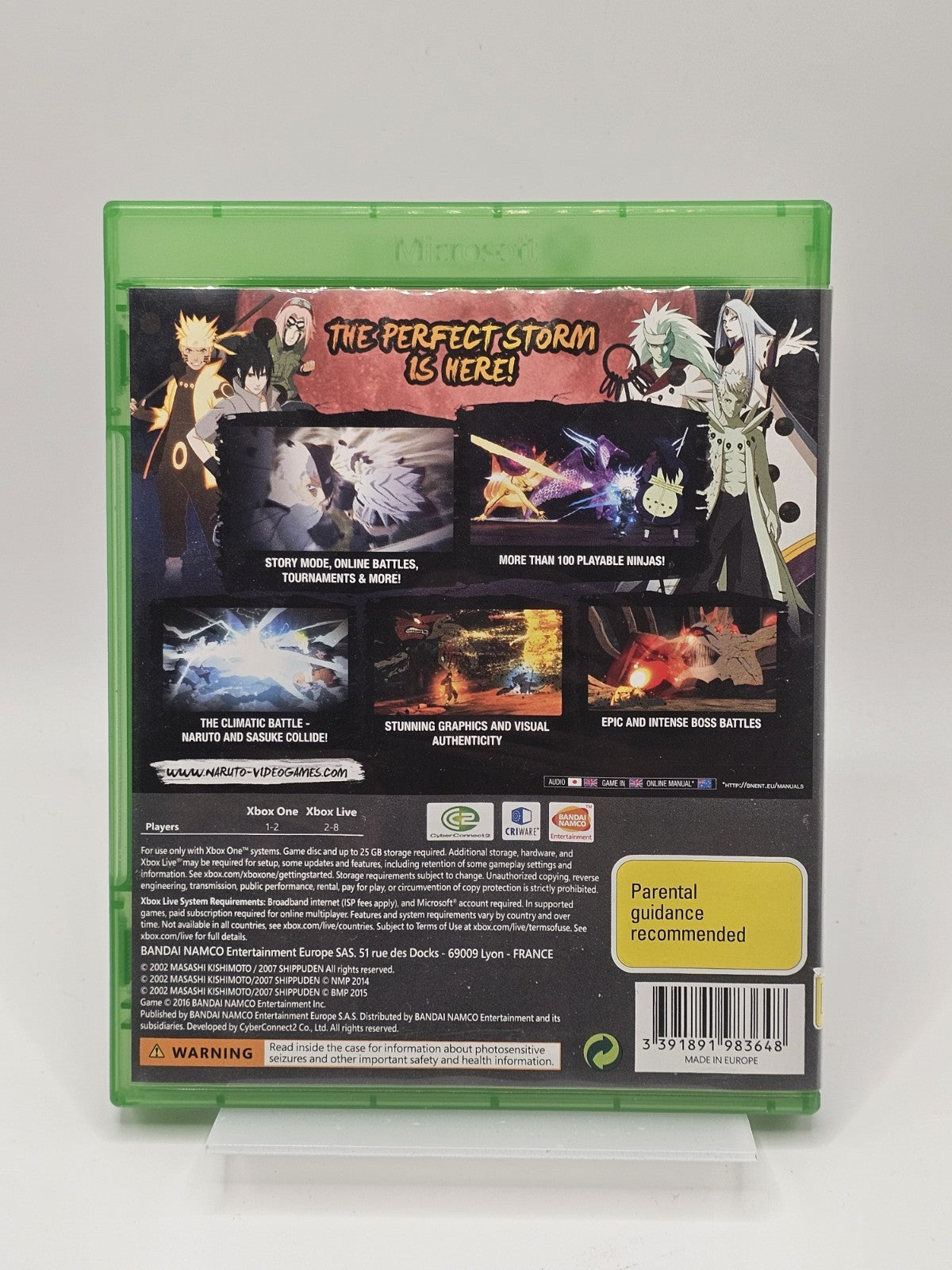Naruto Shippuden: Ultimate Ninja Storm 4 Xbox One Game Xbox RetroExchange Australia