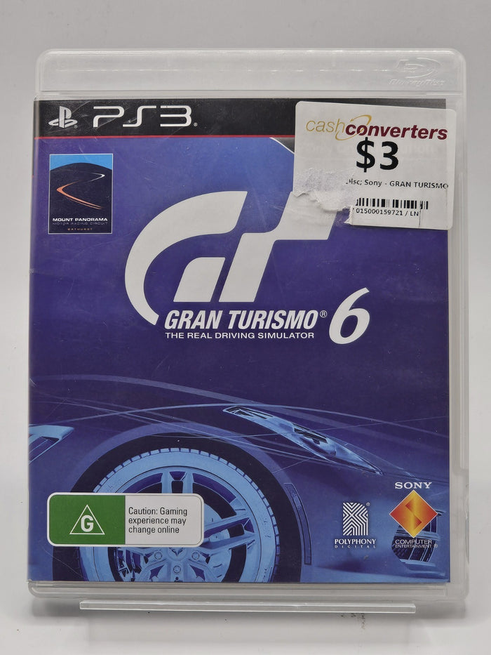 Gran Tourismo 6 | Playstation 3 Game Complete PAL (Poor Condition But Working) | Retro Exchange
