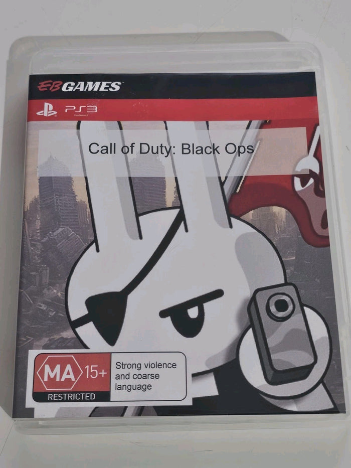COD Call of Duty: Black Ops Game - Playstation 3 PS3 Aftermarket Case With Disc | Retro Exchange