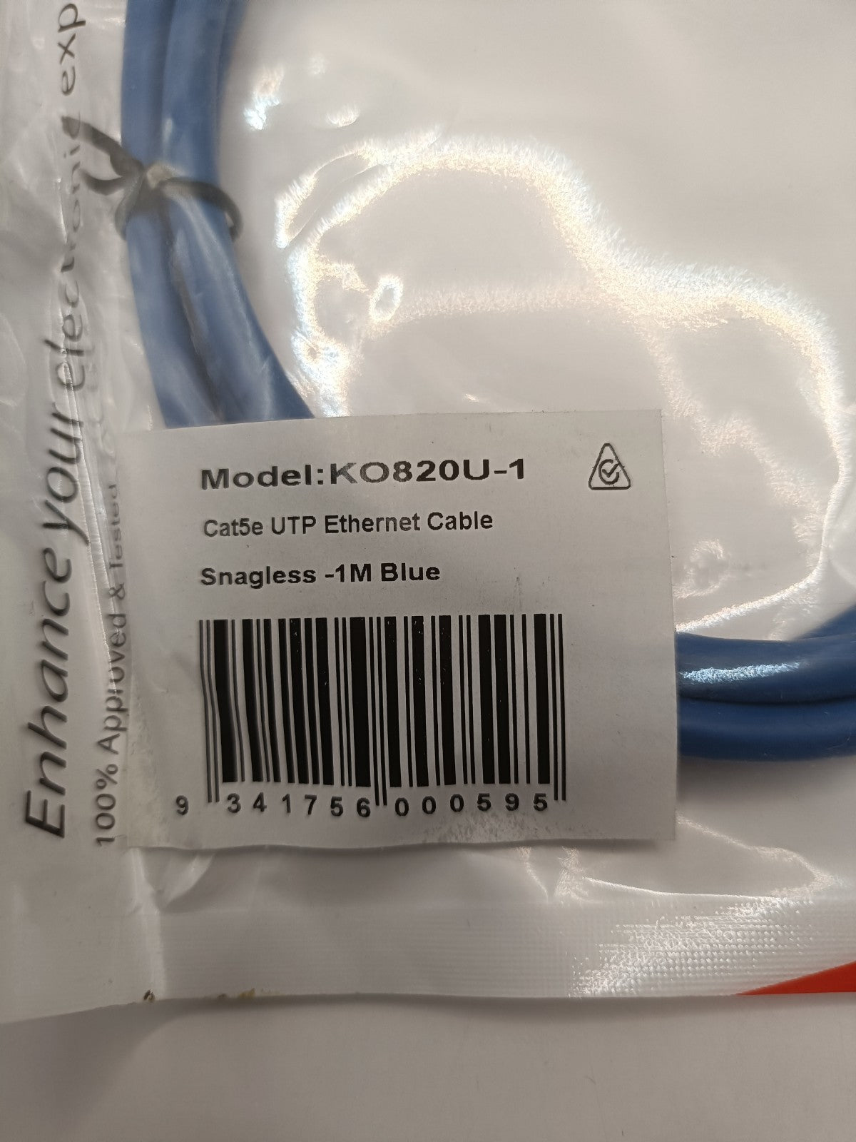 Cat5e Utp Ethernet Cable | 1m Blue | 8ware Accessory Retro Exchange Australia