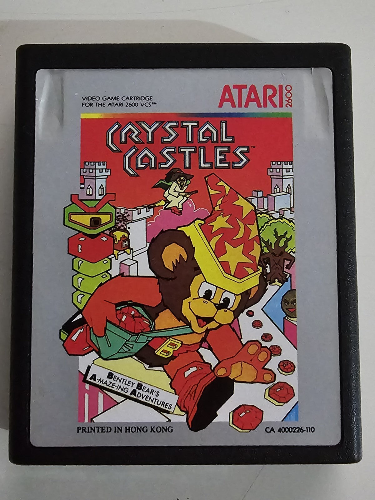 Crystal Castles Atari 2600 Game Cartridge – Original – Tested Working Retro Exchange Australia