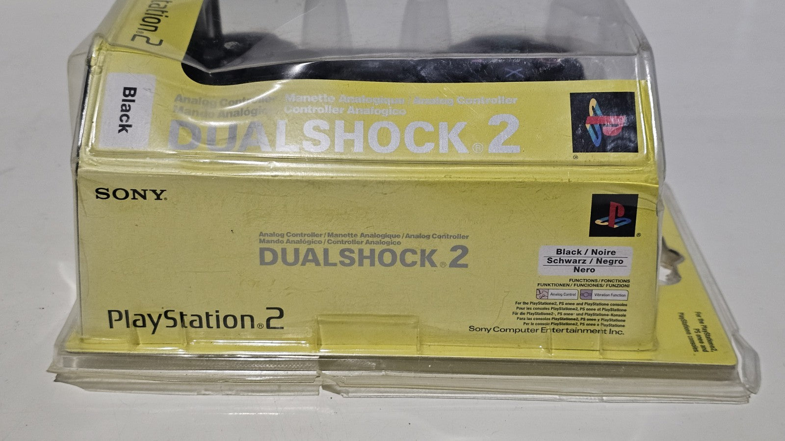 New Sony PlayStation 2 Dual Shock 2, Black, Factory Sealed. PlayStation 2 PS2 Accessory Retro Exchange Australia