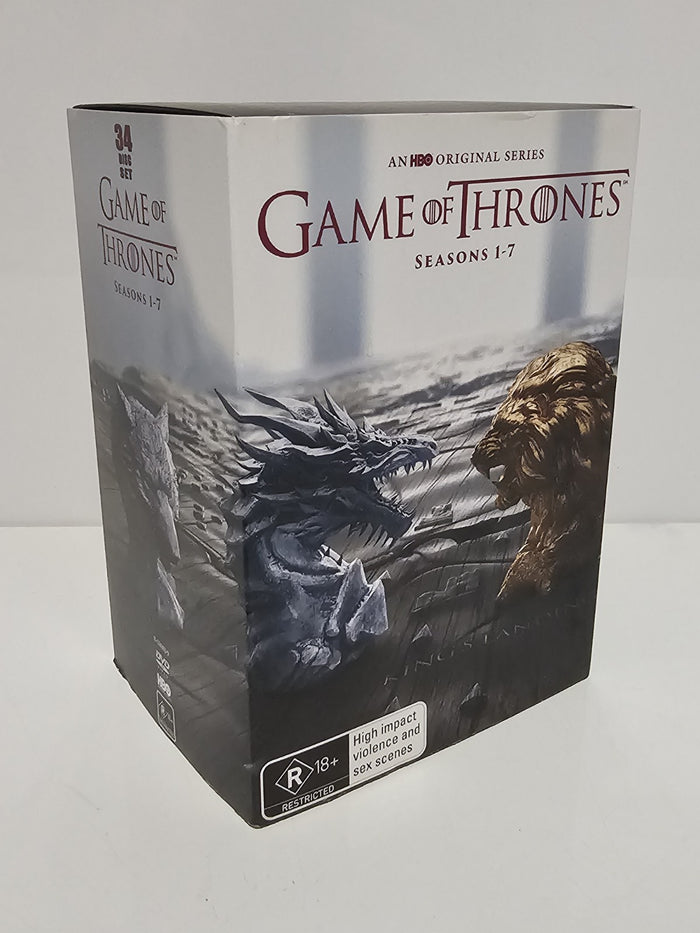 Game of Thrones: Season 1-7 (Box Set, DVD, 2017) Dvd Box Set Retro Exchange Australia