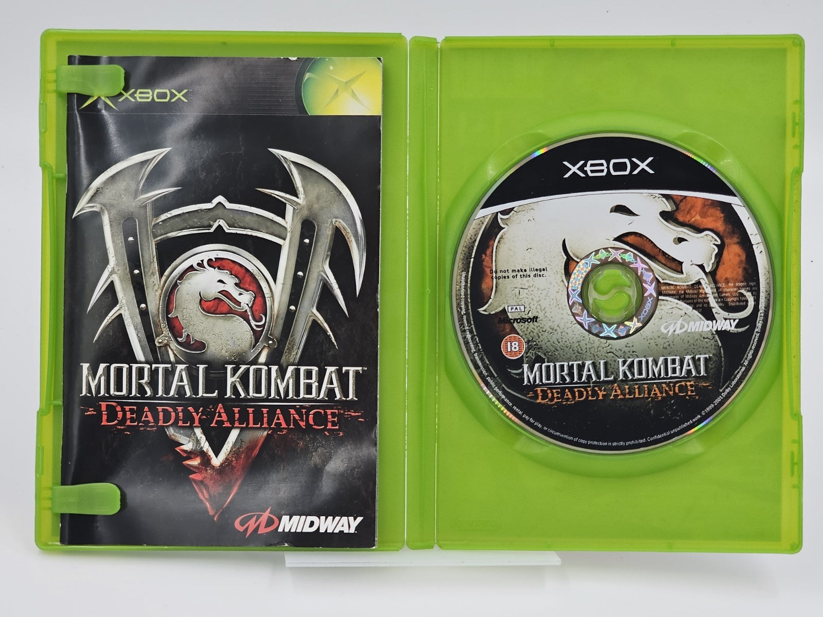 Mortal Kombat Deadly Alliance Xbox Original Complete PAL Xbox RetroExchange Australia