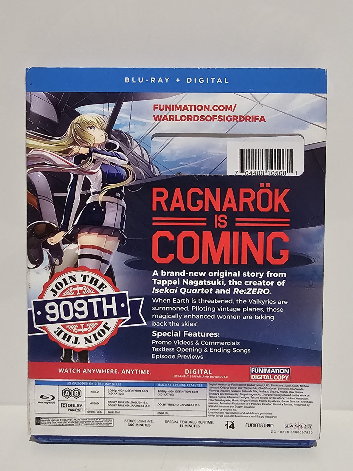 Warlords Of Sigrdrifa - Complete Series (Anime) (Blu-Ray) Dvd Box Set Retro Exchange Australia