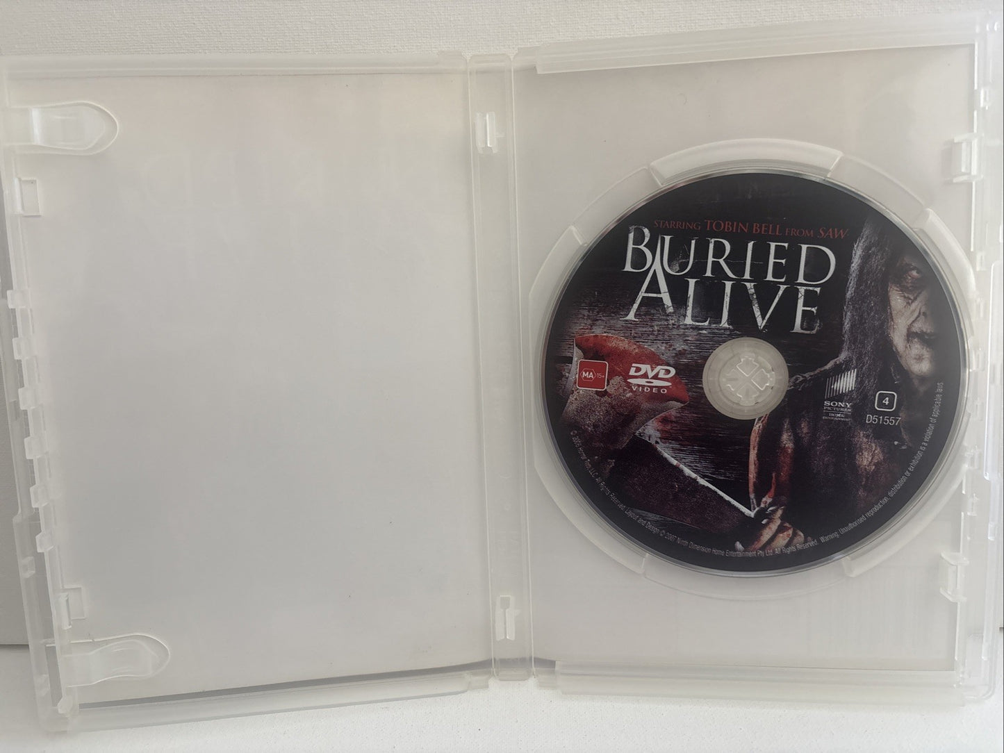 Buried Alive DVD 2096 Horror Region 4 DVD RetroExchange Australia