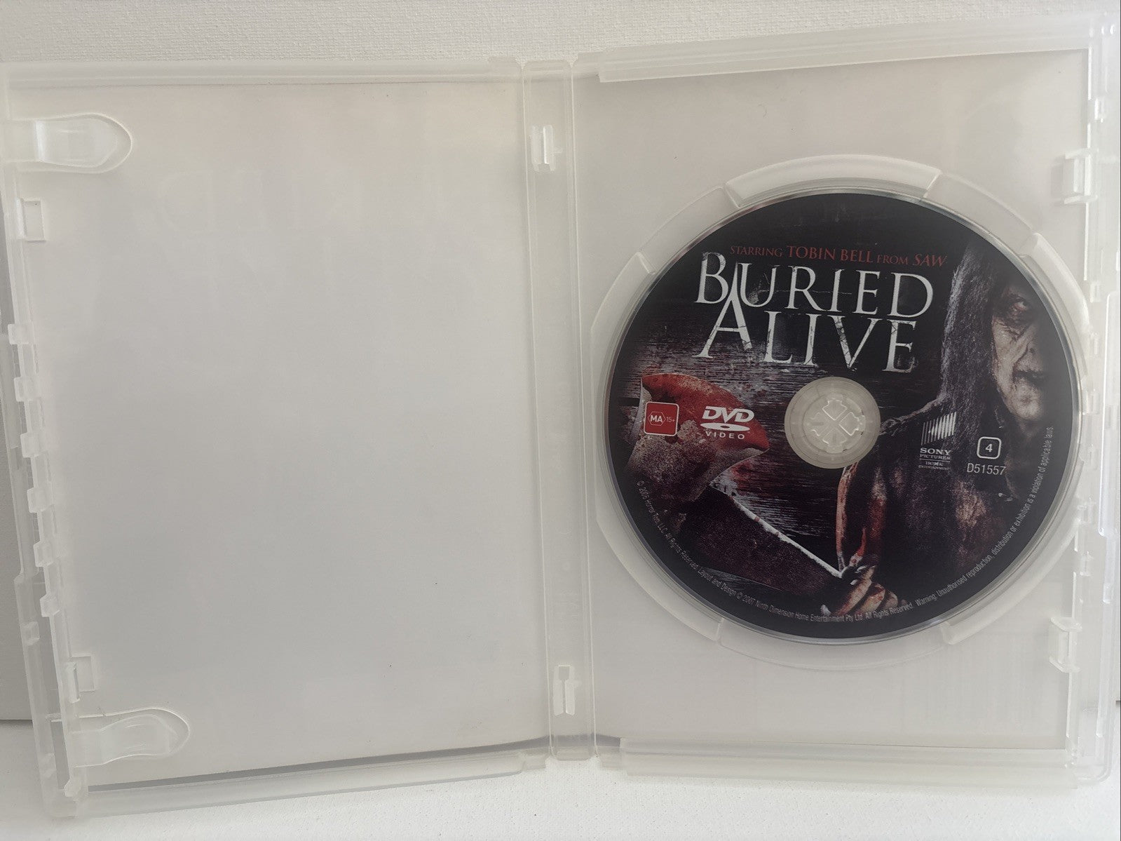 Buried Alive DVD 2096 Horror Region 4 DVD RetroExchange Australia