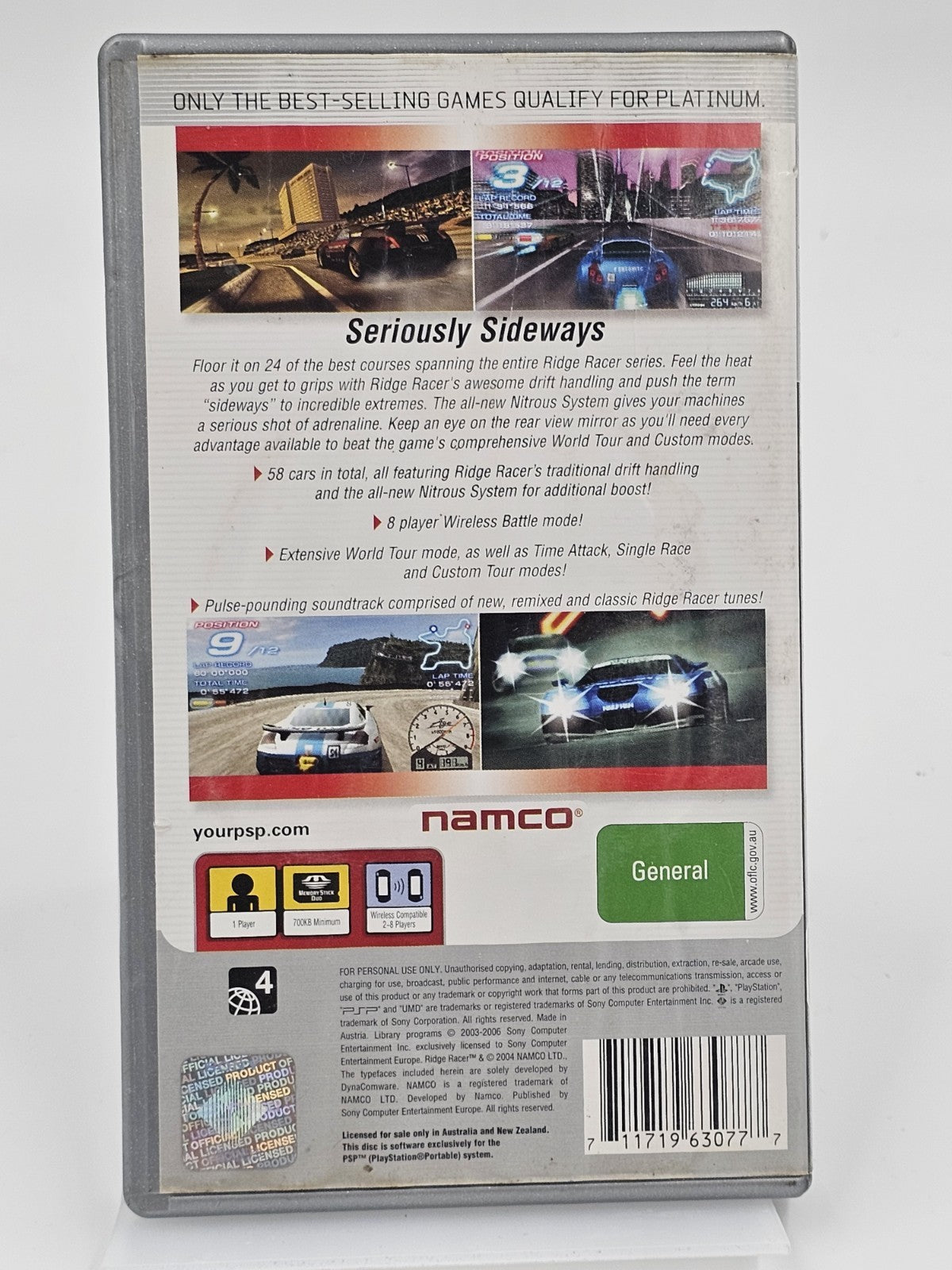 Ridge Racer - Sony PlayStation Portable (PSP) Game - Complete With Manual PlayStation RetroExchange Australia