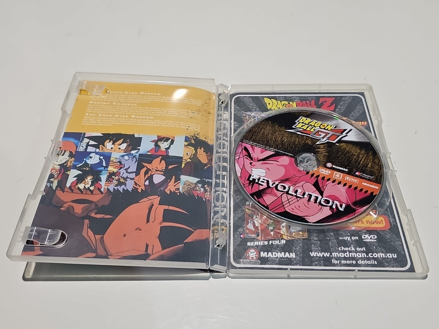 Dragon Ball Gt 12-Revolution (DVD, 2003) Retro Exchange Australia
