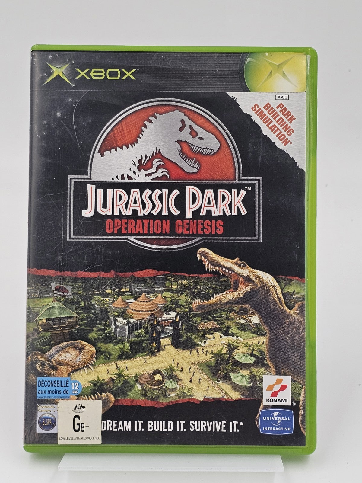 Xbox Original Jurassic Park Operation Genesis - Fast & Free Postage Xbox RetroExchange Australia