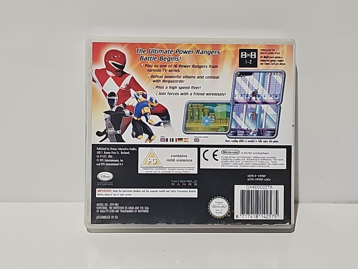 Power Rangers Super Legends Nintendo DS Game - Complete With Manual Retro Exchange Australia