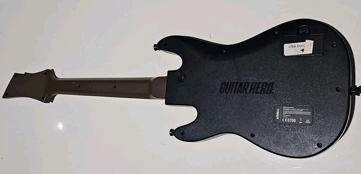 Guitar Hero Wireless Guitar Controller Guitar Only 0000654 Tested Working Accessory Retro Exchange Australia