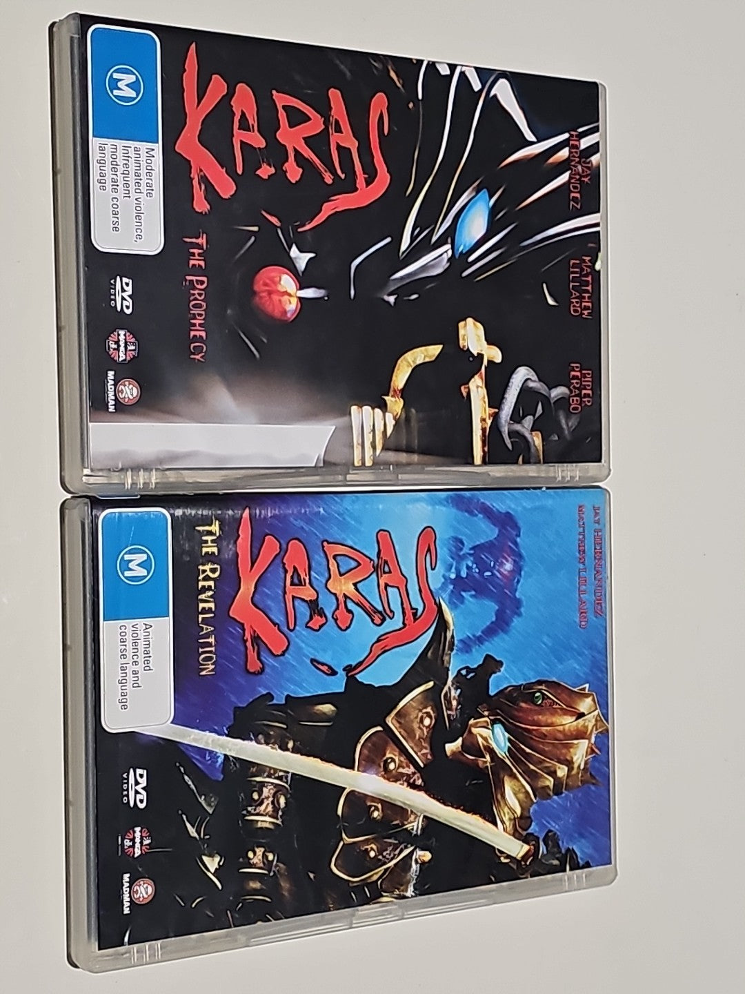 Sealed Karas: Movie Collection The Revelation and The Prophecy (DVD, 2005) Manga Dvd Box Set Retro Exchange Australia