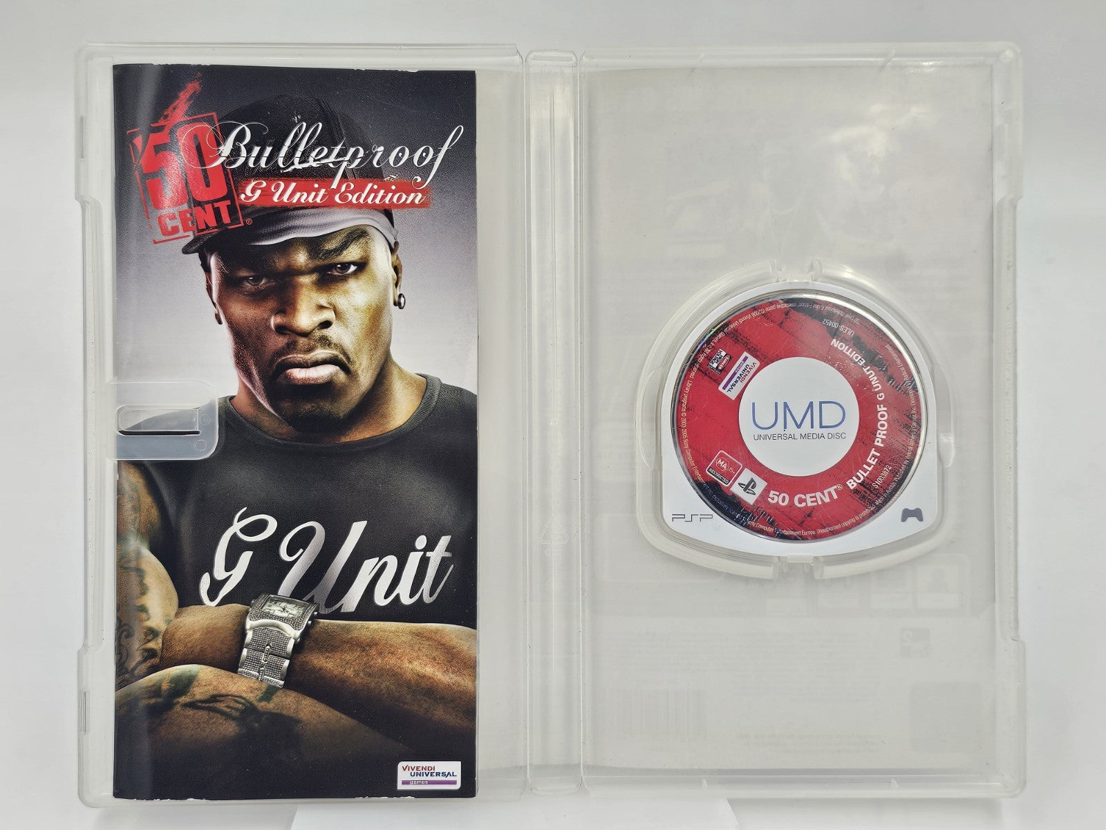 50 Cent Bulletproof G Unit Edition Playstation Portable PSP Game PlayStation RetroExchange Australia