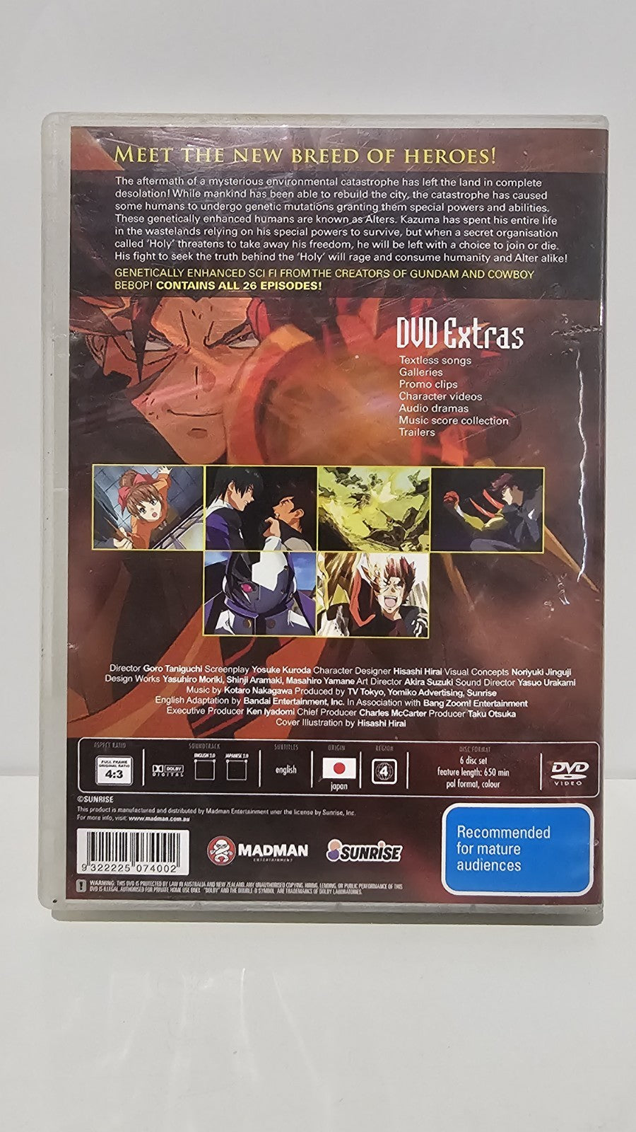S-Cry-Ed Collection (DVD, 6-Disc Set) Region 4 Dvd Box Set Retro Exchange Australia
