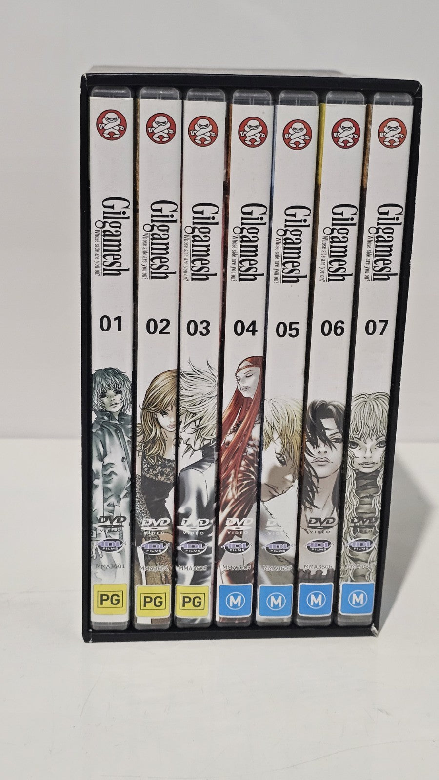 Gilgamesh Complete DVD Collection (Volumes 1–7) – Anime Series Box Set – PAL Dvd Box Set Retro Exchange Australia