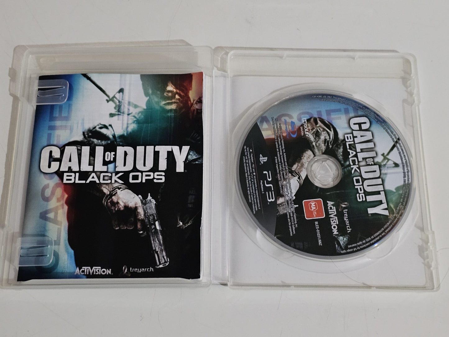 Call Of Duty Black Ops Playstation 3 PS3 - Complete With Manual Game Retro Exchange Australia