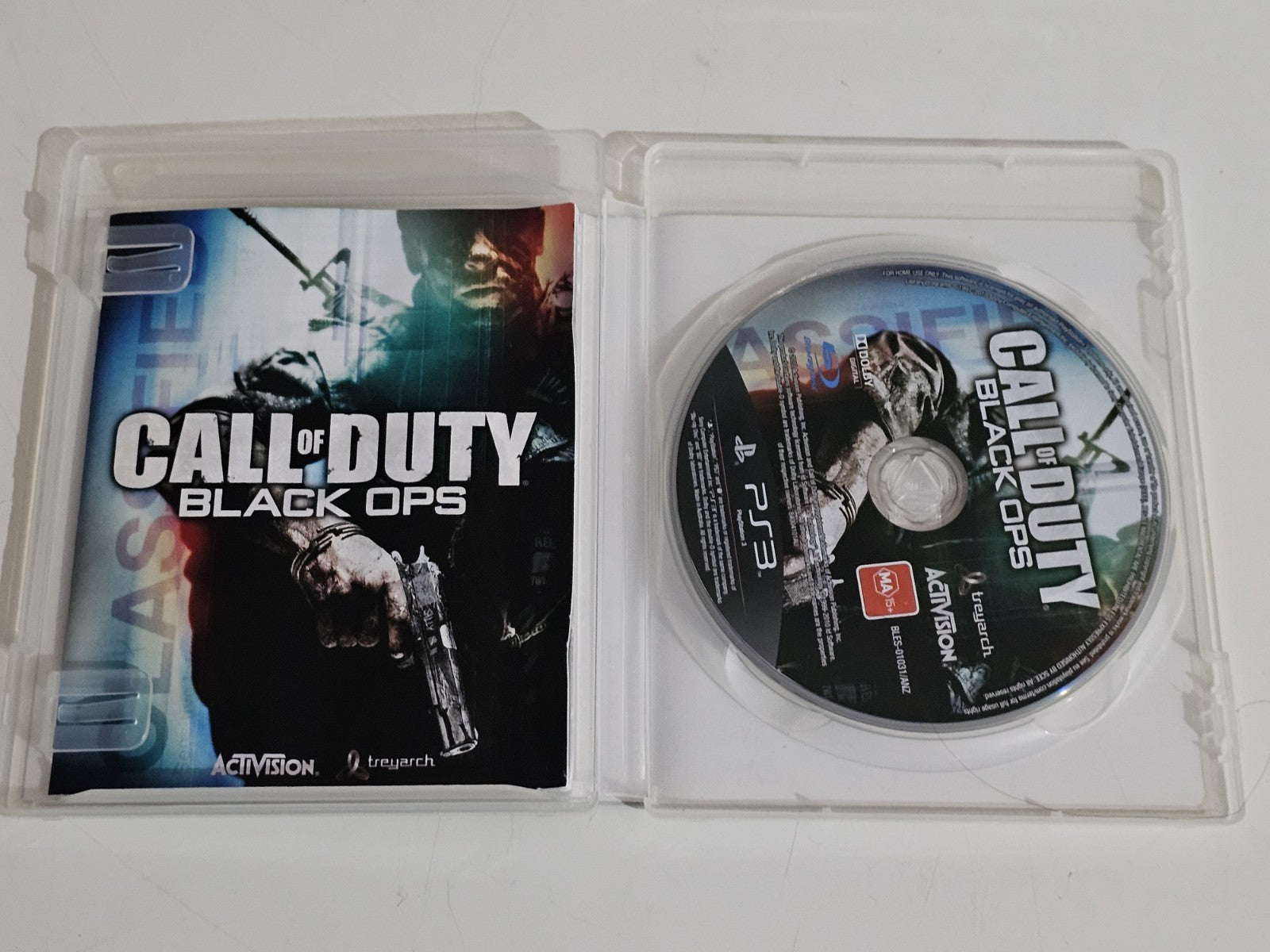 Call Of Duty Black Ops Playstation 3 PS3 - Complete With Manual Game Retro Exchange Australia