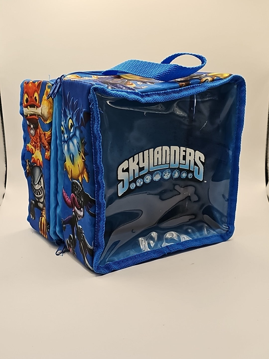 Skylanders Show And Go Display Carrying Case Blue Storage Game Piece 2014 Accessory Retro Exchange Australia
