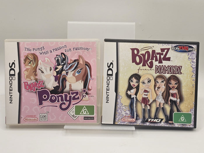 Bratz Ponyz & Bratz Forever Diamondz Nintendo DS Games Bundle PAL | Retro Exchange