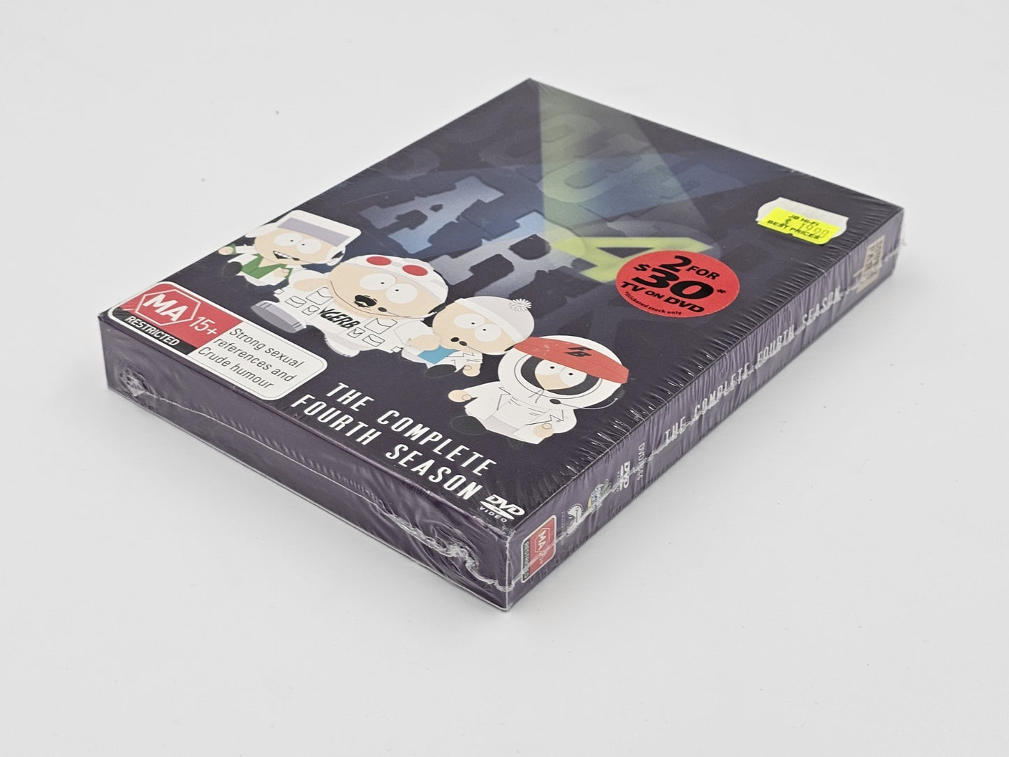 New Sealed | South Park Season 4 | Region 4 | Dvd Complete Season Boxset DVD RetroExchange Australia