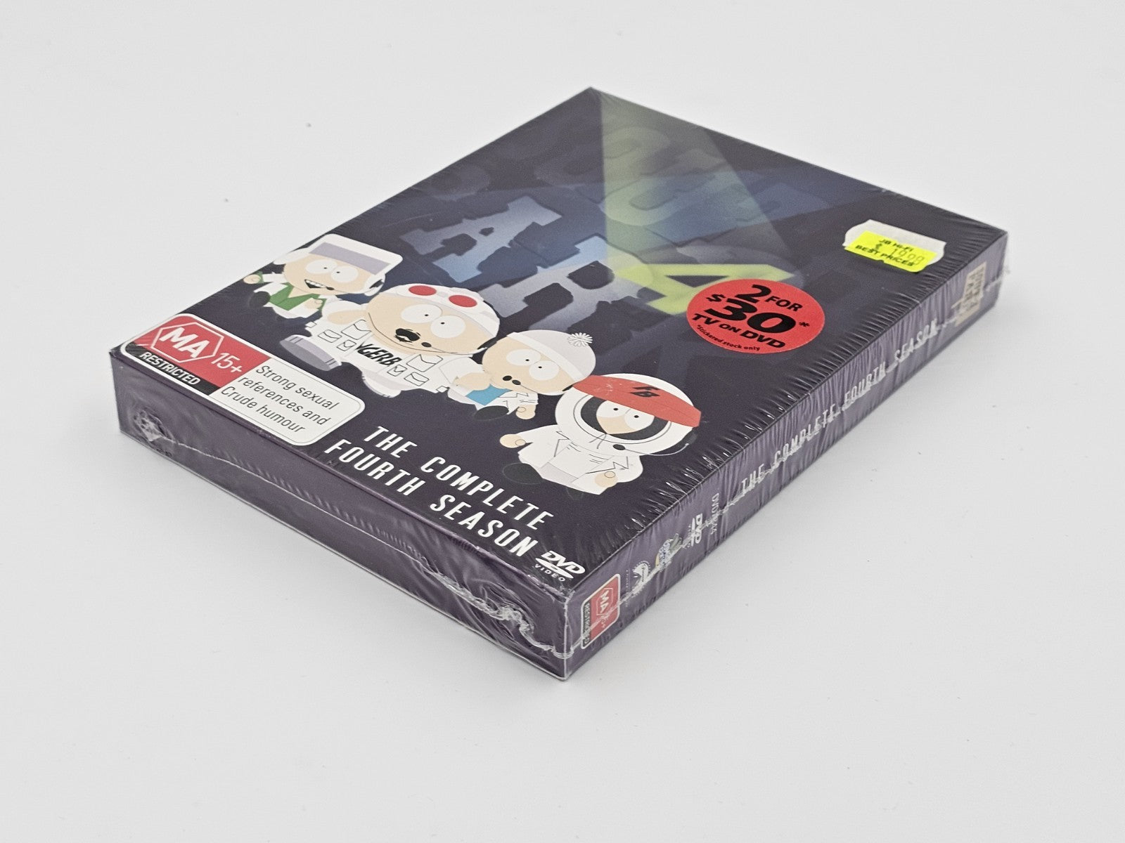 New Sealed | South Park Season 4 | Region 4 | Dvd Complete Season Boxset DVD RetroExchange Australia