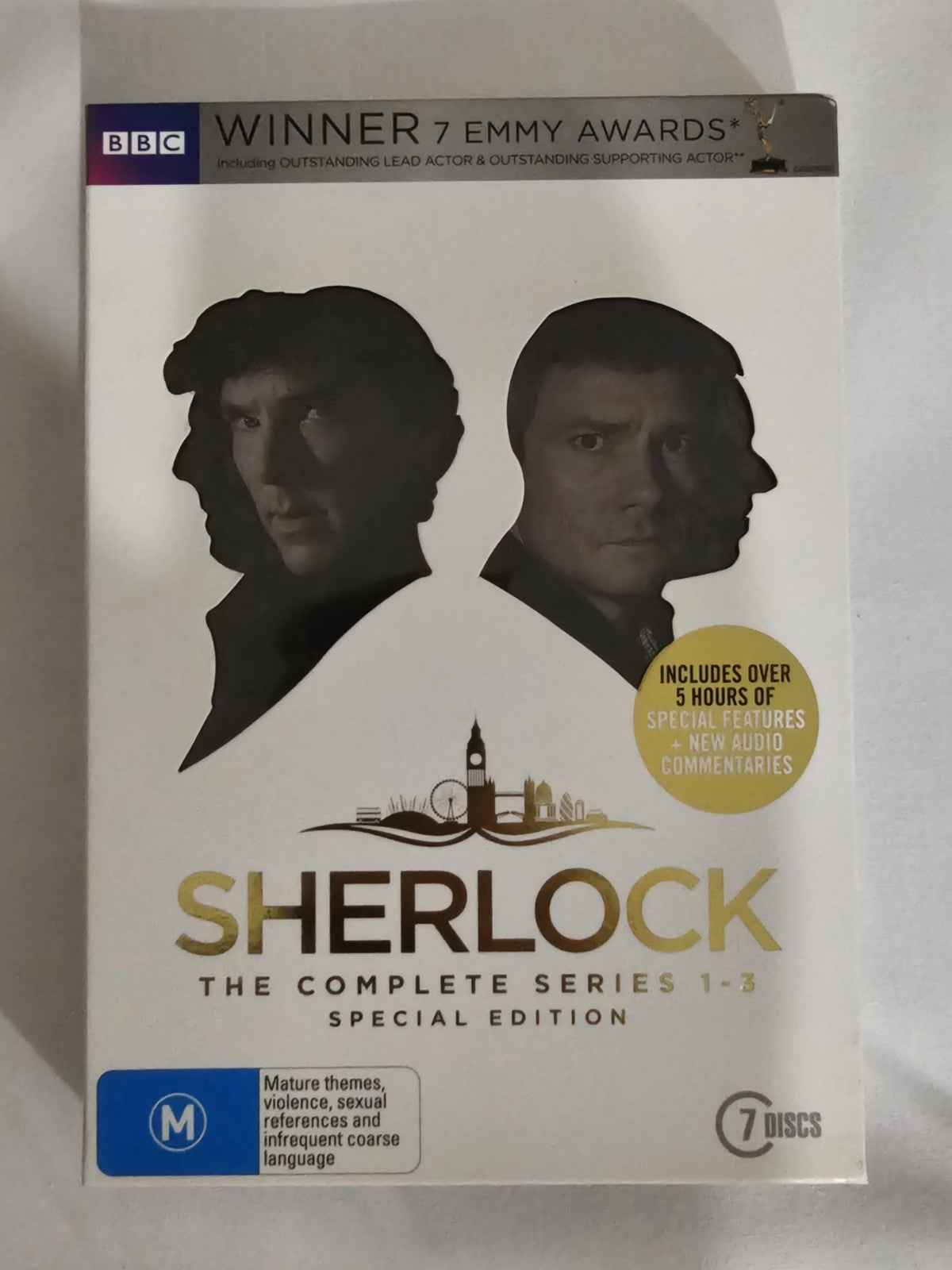 Sherlock ~ The Complete Series Seasons 1, 2, 3 Special Edition, Region 4 DVD Dvd Box Set Retro Exchange Australia