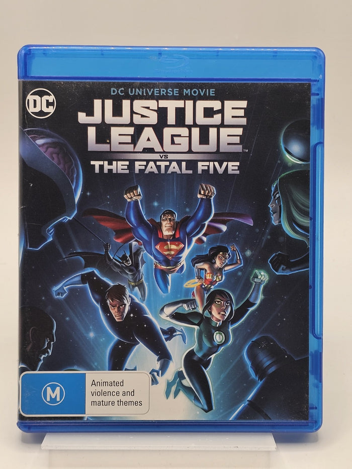 Justice League vs The Fatal Five Blu-ray DC Universe Animated Movie 2019 | Retro Exchange