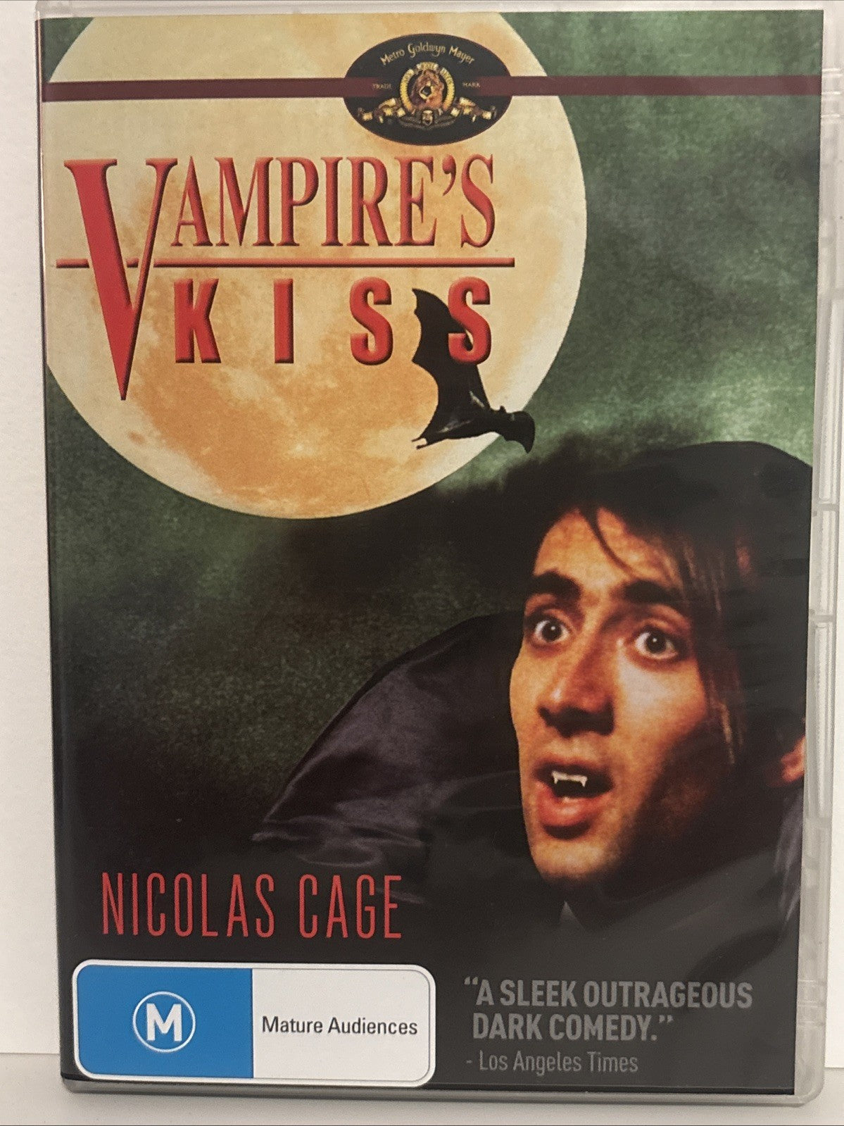 Vampires Kiss DVD 1989 Horror/comedy Nicolas Cage Retro Exchange Australia