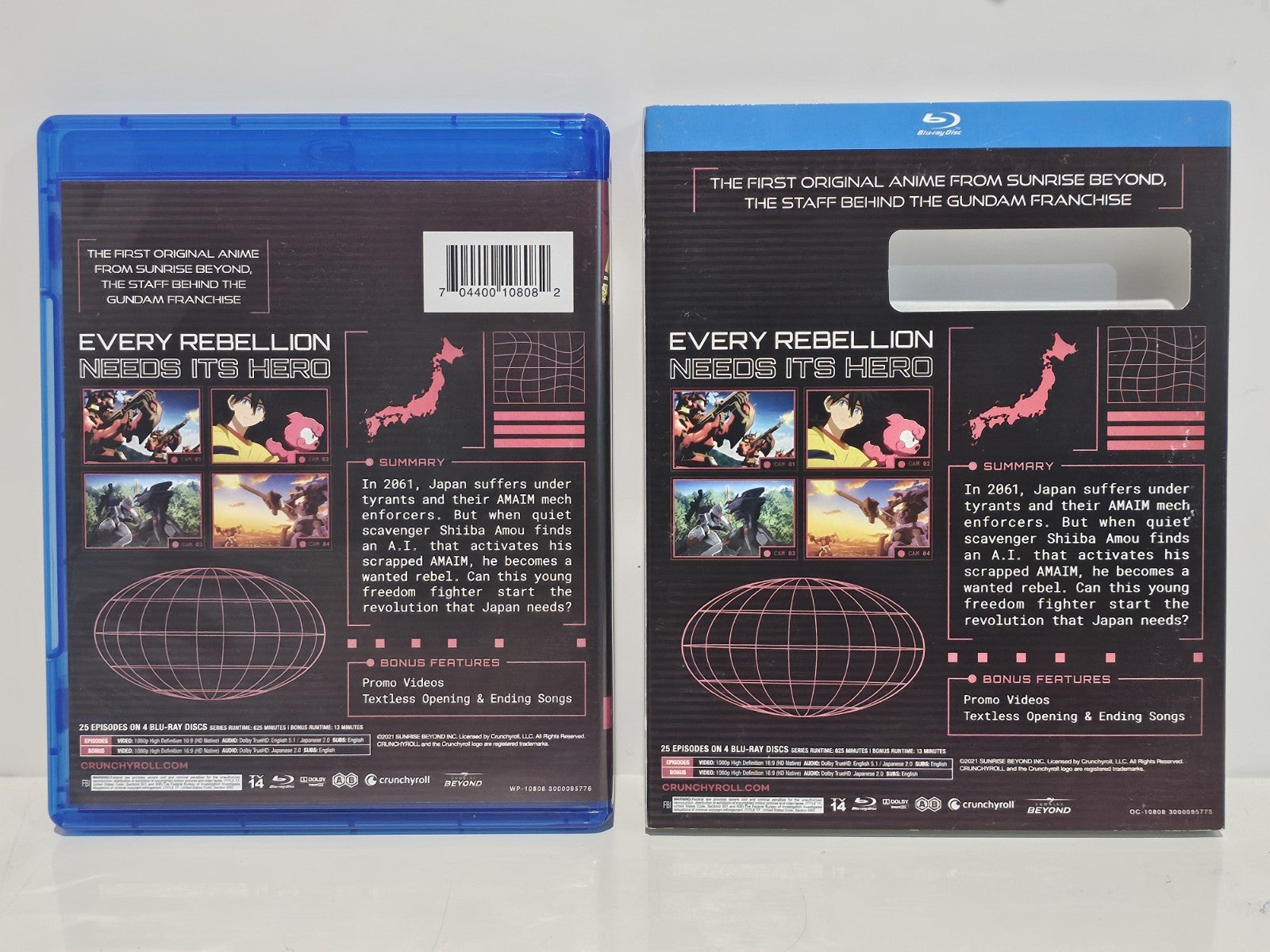 AMAIM Warrior at the Borderline: The Complete Season (Box Set / Blu-ray) Dvd Box Set Retro Exchange Australia