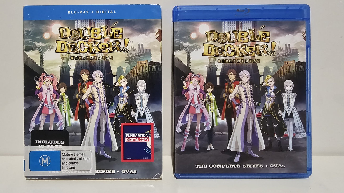 Double Decker! Doug & Kirill - Complete - Region A&B - Anime Blu-ray Dvd Retro Exchange Australia