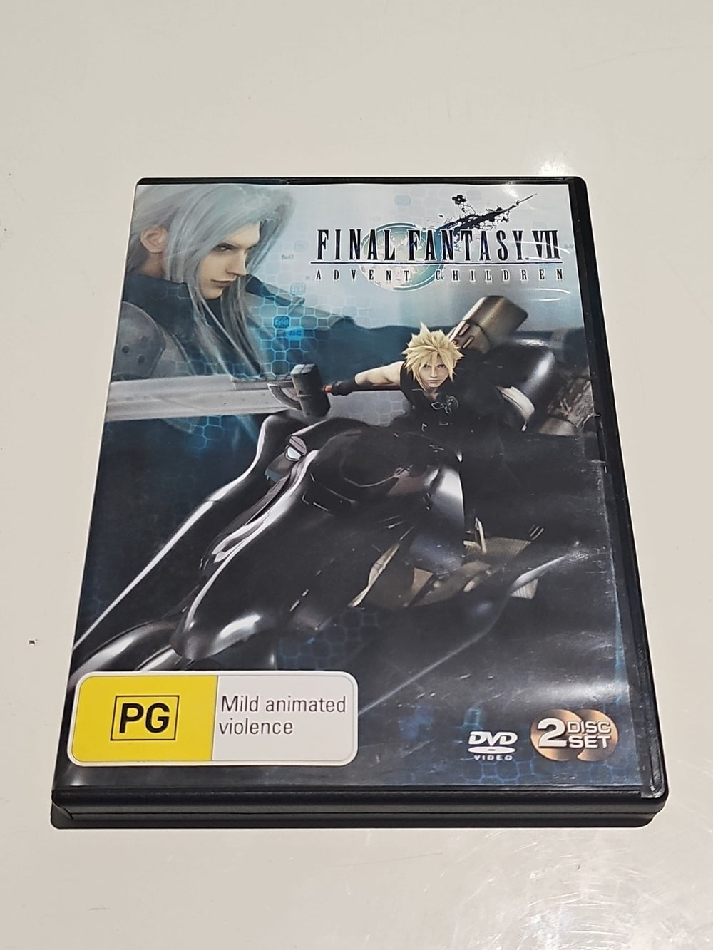 Final Fantasy VII 7: Advent Children PAL DVD Region 4 (2-Discs) 2006. | Retro Exchange