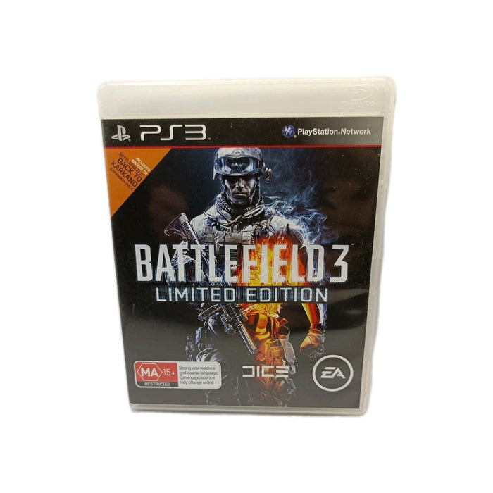 BATTLEFIELD 3 LIMITED EDITION FOR PLAYSTATION 3 | Retro Exchange