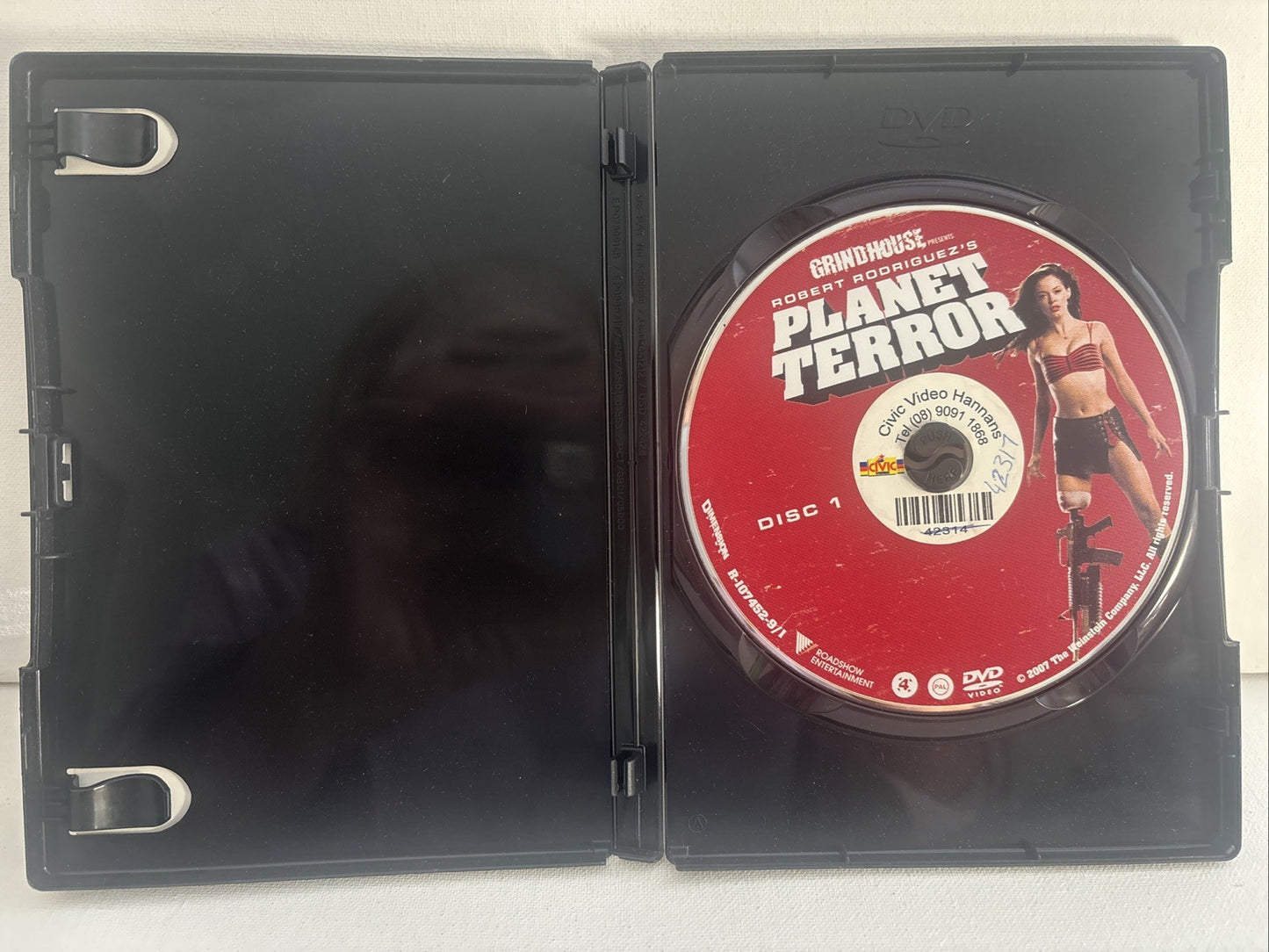 Planet Terror (DVD, 2007) Horror Ex Rental Region 4 DVD RetroExchange Australia