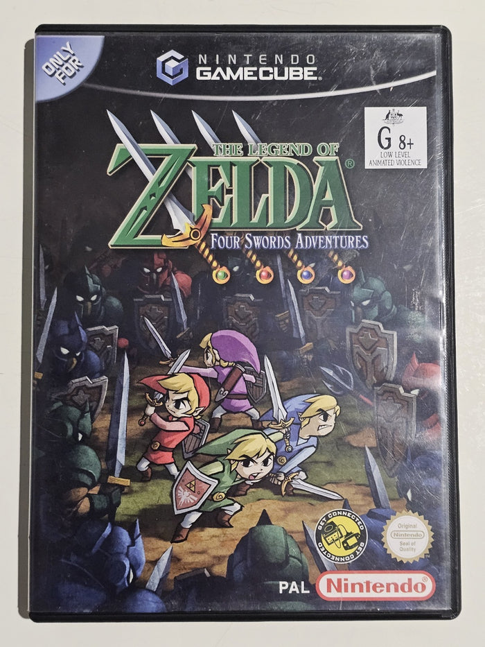 The Legend Of Zelda: Four Swords Adventure | Gamecube | Aus Release | VGC | Retro Exchange