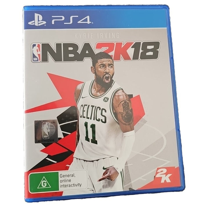 NBA 2K18 (Kyrie Irving) PS4 Sony PlayStation - Including Manual | Retro Exchange