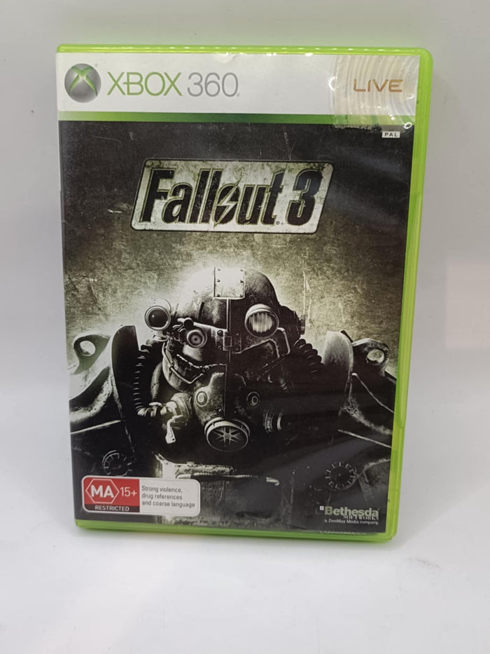 Fallout 3 Xbox 360 With Survival Guide | Microsoft Xbox 360 Video Game | PAL | Retro Exchange