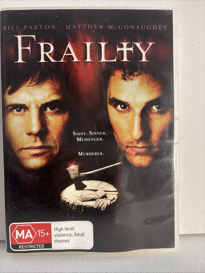 Frailty (DVD, 2001) Horror Region 4 | Retro Exchange