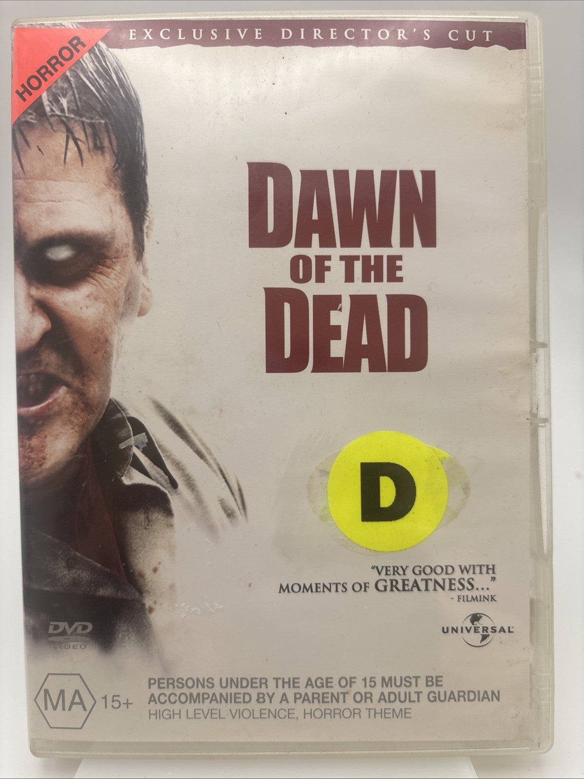 Dawn of the Dead (DVD, 2004) Horror Region 2 & 4 Ex Rental DVD RetroExchange Australia