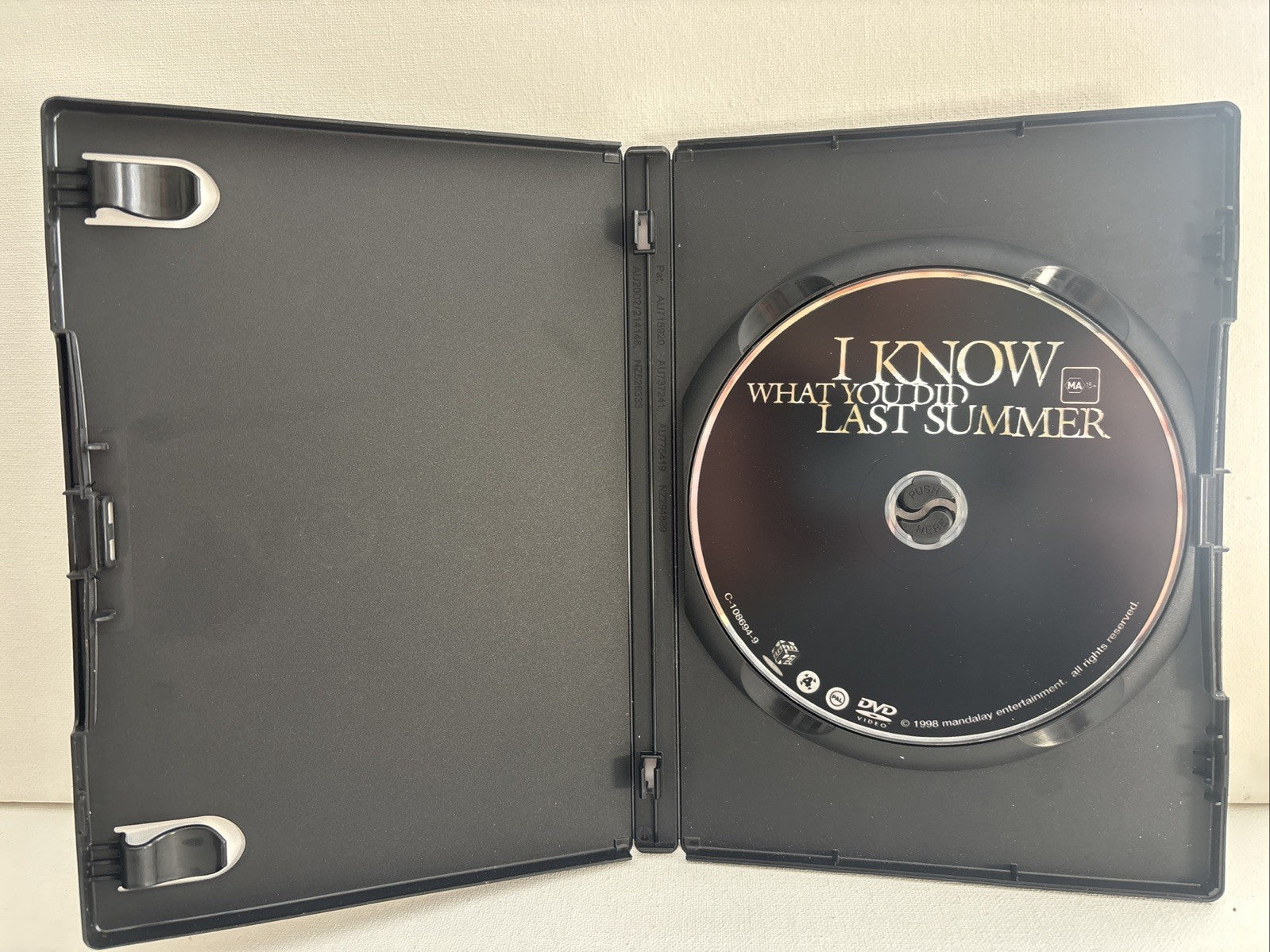 I Know What You Did Last Summer (DVD, 1997) Horror Region 4 DVD RetroExchange Australia