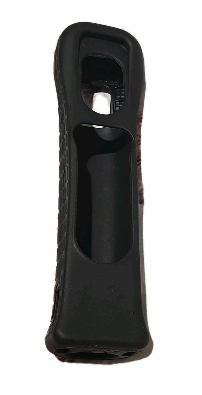 Genuine Nintendo Wii Motion Plus Silicone Size Cover Sleeve Grip Protector Black | Retro Exchange