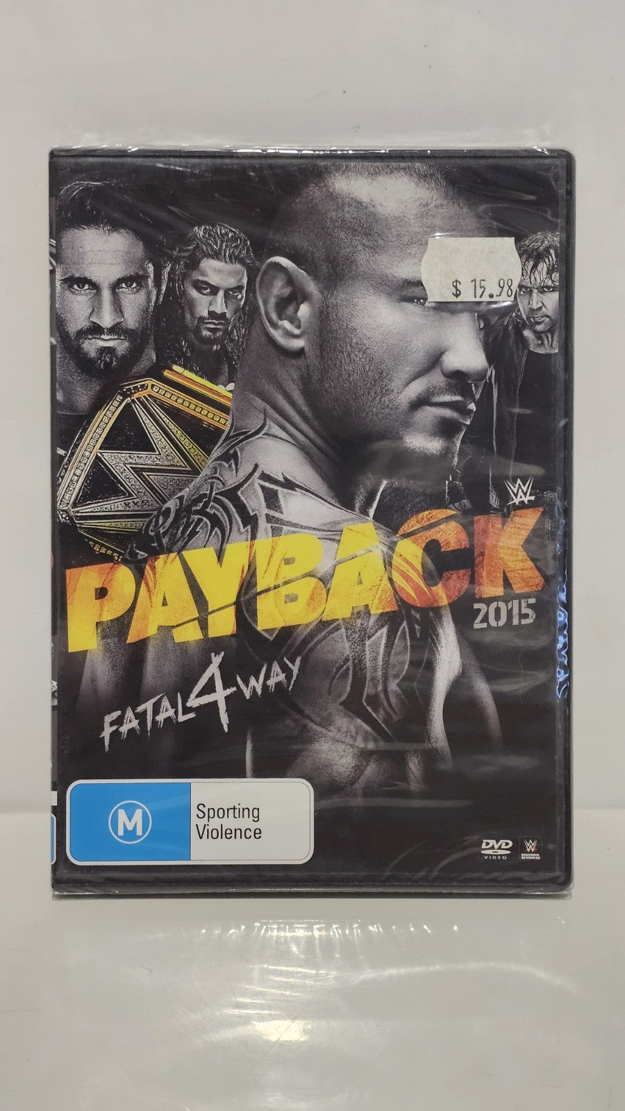 WWE - Payback 2015 DVD Retro Exchange Australia