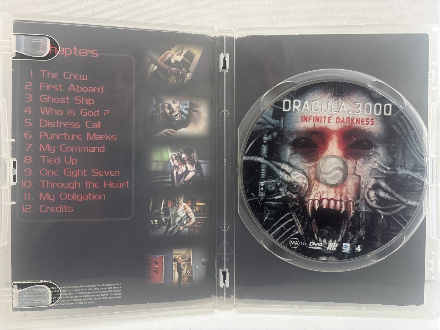 Dracula 3000 (DVD, 2004) Horror Region 4 DVD RetroExchange Australia