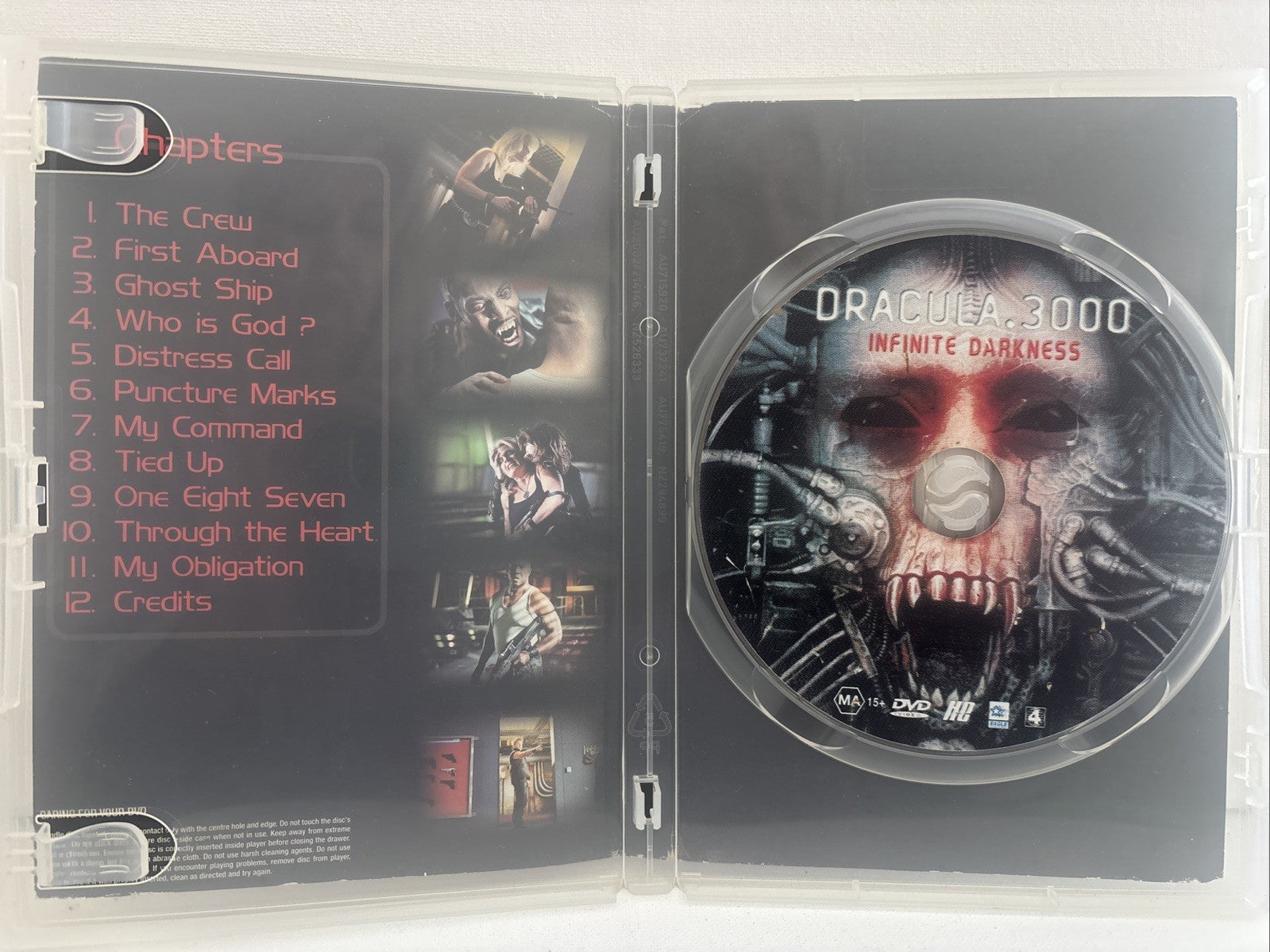 Dracula 3000 (DVD, 2004) Horror Region 4 DVD RetroExchange Australia