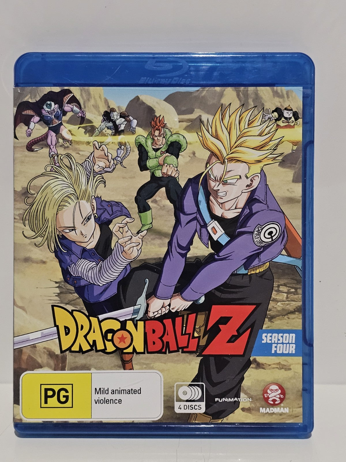 Dragon Ball Z – Season Four Blu-ray (Episodes 108–139) VGC Dvd Retro Exchange Australia