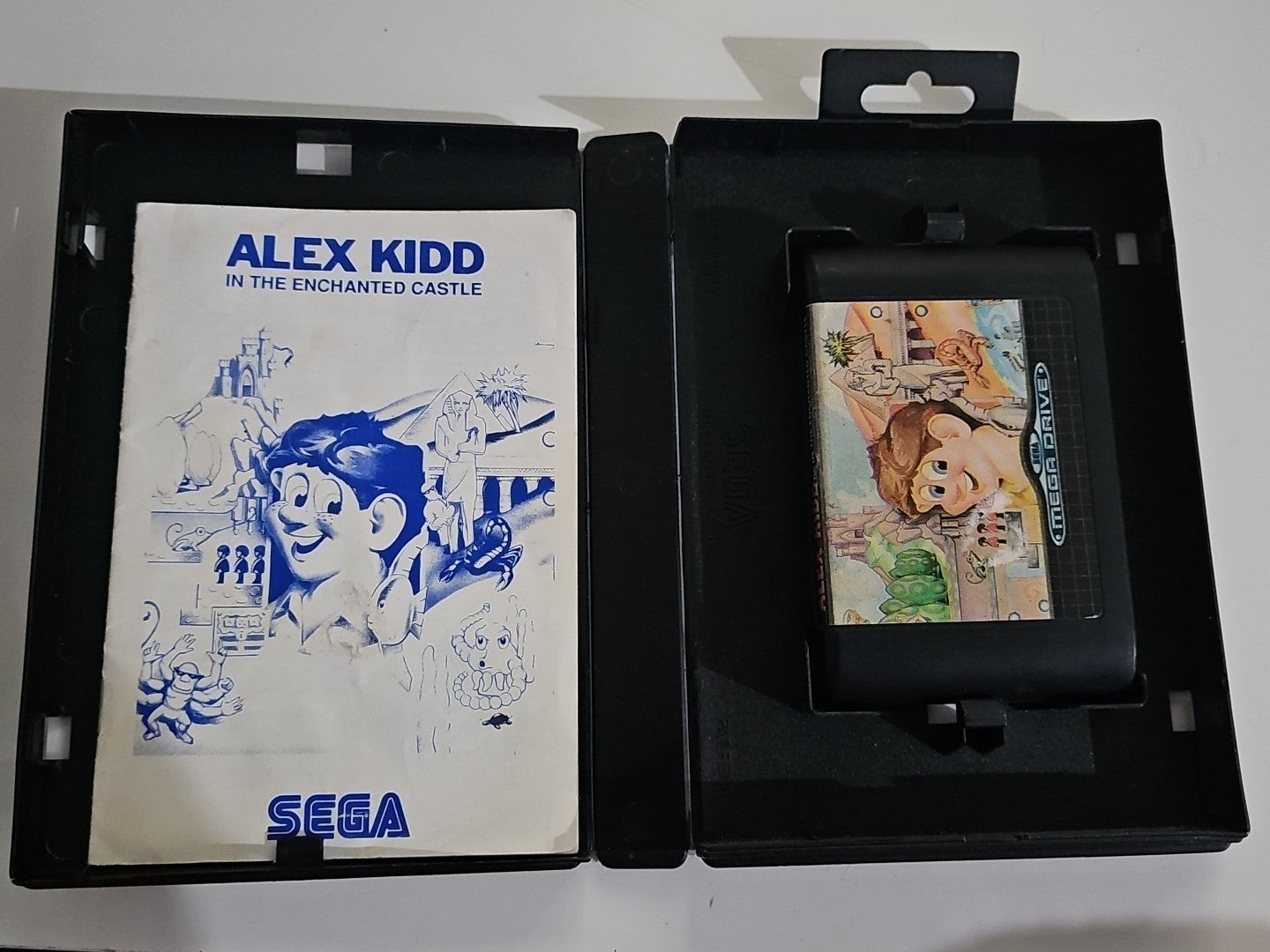 Alex Kidd in the Enchanted Castle Sega Mega Drive – Complete with Manual Tested Game Retro Exchange Australia