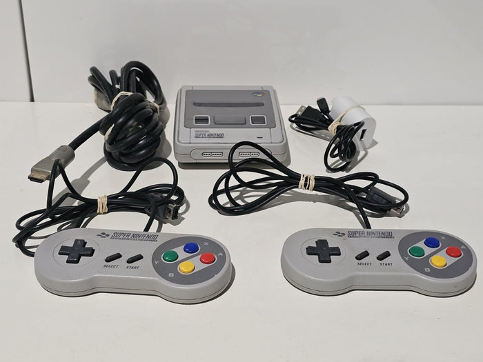 SNES Super Nintendo Classic Mini Console 2 Controllers HDMI With Cables | Retro Exchange