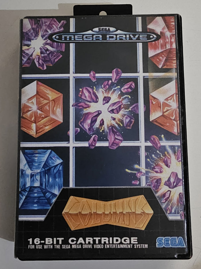 Columns (Sega Mega Drive, 1989) Complete in Box CIB – Very Good Condition – Test | Retro Exchange