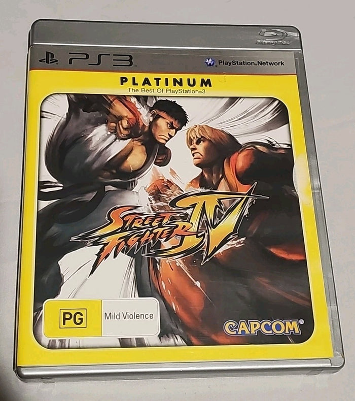 Sony PlayStation 3 Game - Street Fighter IV - With Manual | Retro Exchange